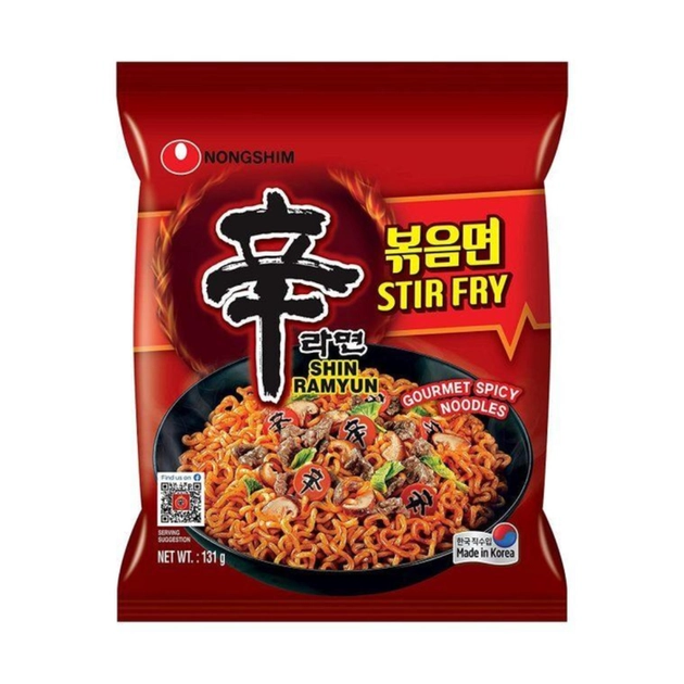 Локшина Shin Ramyun Stir Fry Spicy Nongshim 120г.