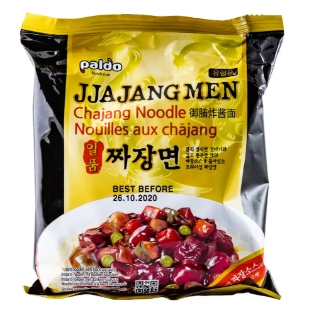 Локшина в соусі із солодких бобів Jjajangmen Paldo 200г.