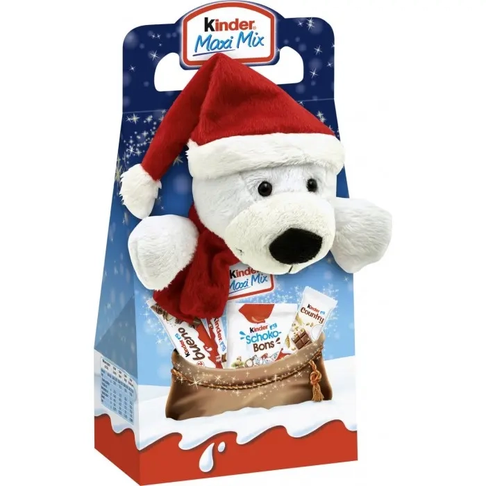 Новорічний набір солодощів Kinder Maxi 133 г.