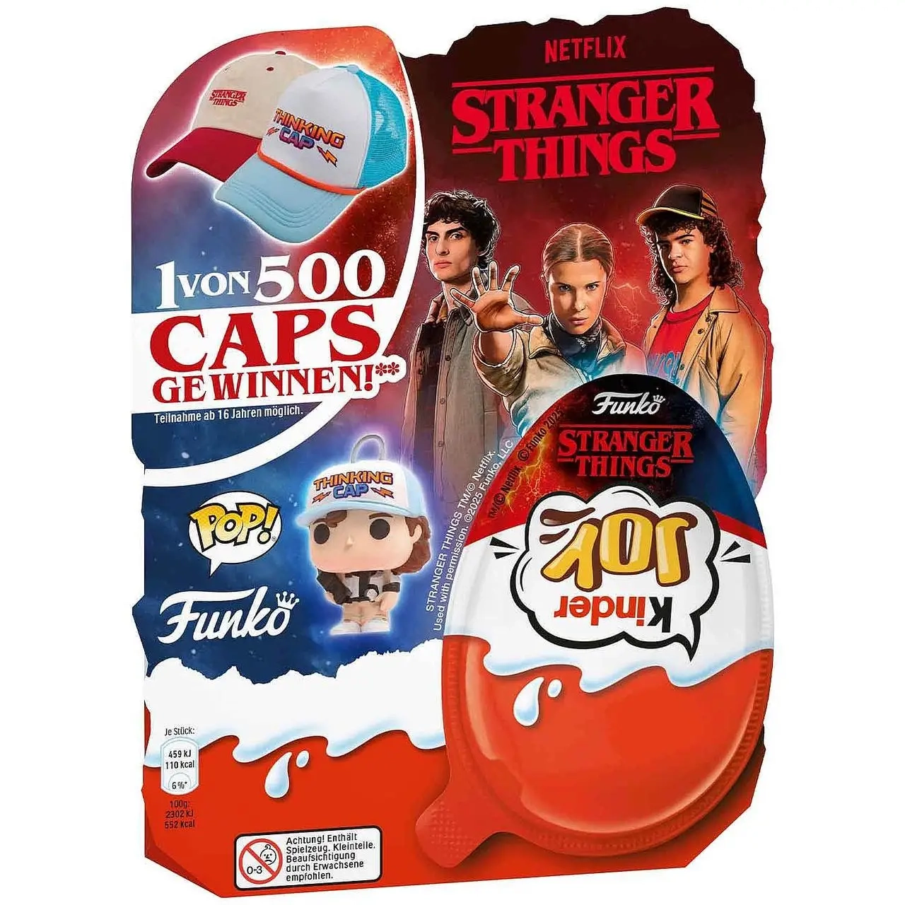 Набір подарунковий Kinder Joy Stranger Things 80 г.