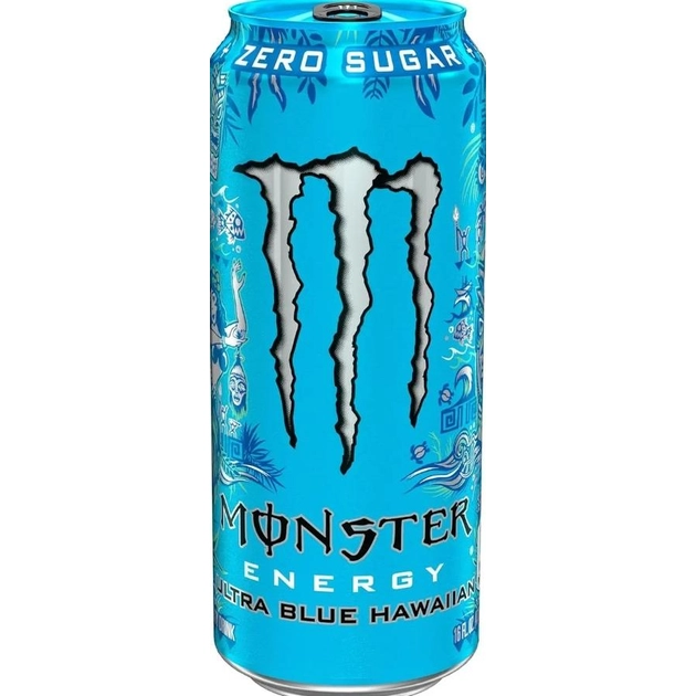 Напій енергетичний Monster Energy Ultra Blue Hawaiian 473 мл.