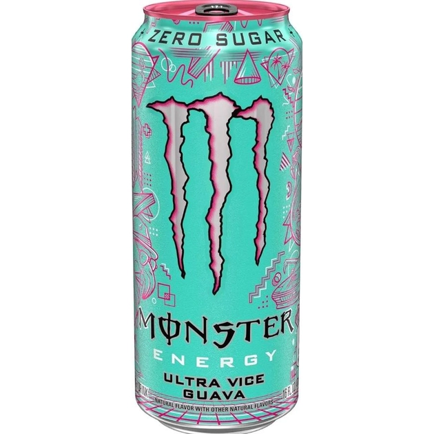 Напій енергетичний Monster Energy Ultra Vice Guava 473 мл.