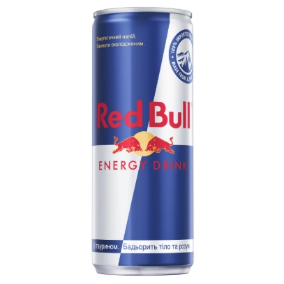 Напій енергетичний Red Bull Classic 0,25л.
