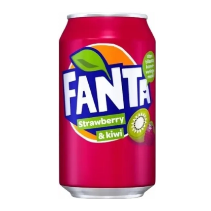 Напій Fanta Strawberry/Kivi 330мл.