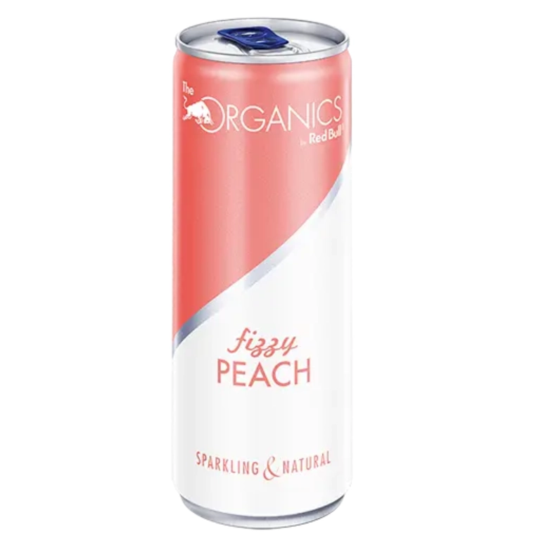Напій Red Bull Organics Fizzy Peach 0,33л.