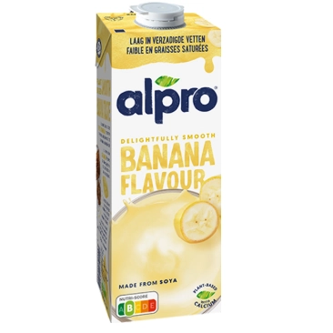 Альтернативне соєво-бананове молоко Alpro 1л.