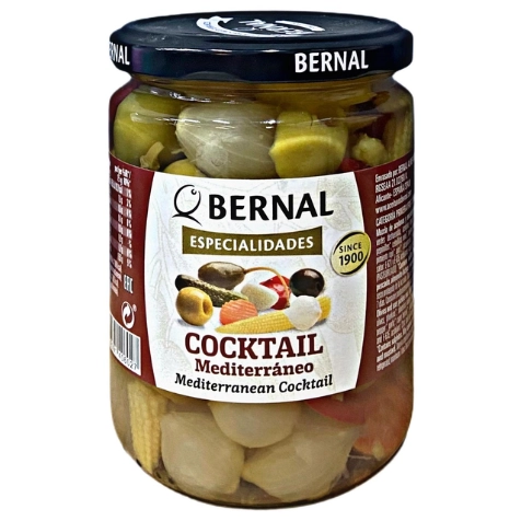 Оливки Bernal Cocktail 436г.