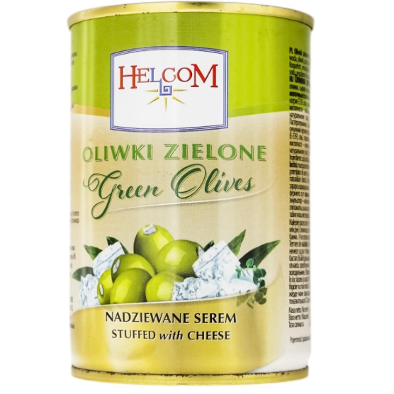 Оливки б/к. фарш HELCOM 280 г.