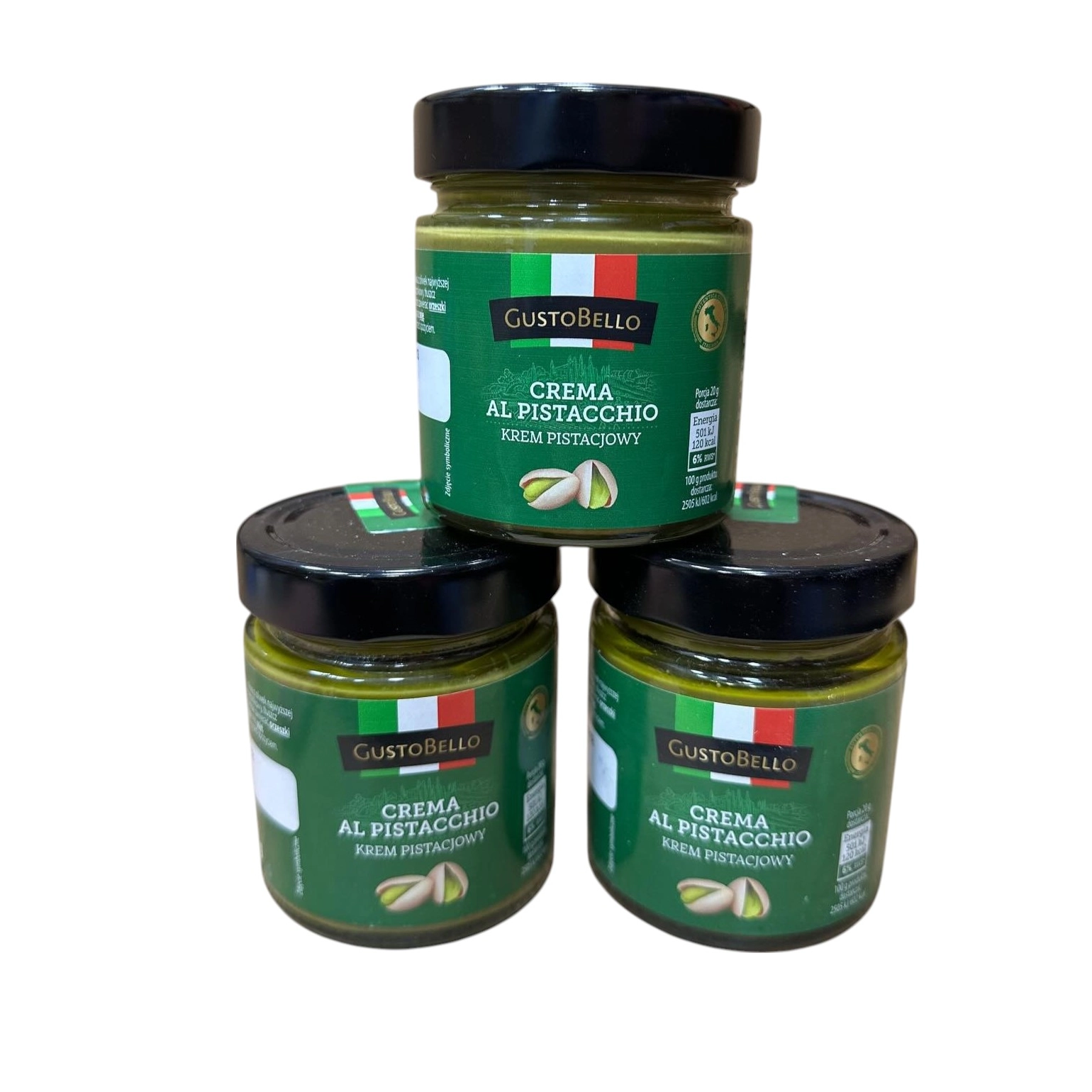 Паста фісташкова Gusto Bello 200г.