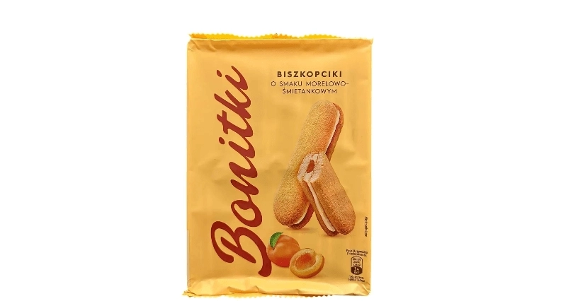 Печиво Bonitki Бісквітне з начинкою 175 г.