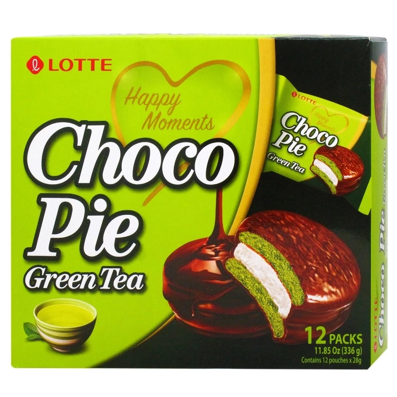 Печиво Choco Pie Green Tea 336 г.