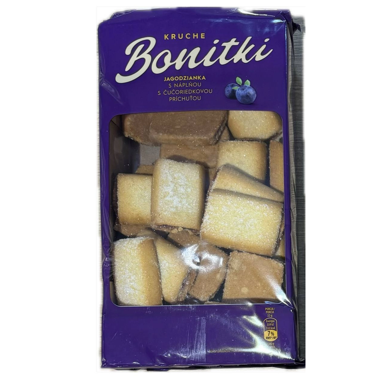 Печиво з чорницею Bonitki Kruche 500г.