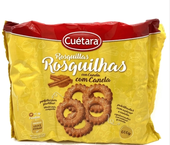 Печиво з корицею Cuetara Rosguilhas con Canela 600г