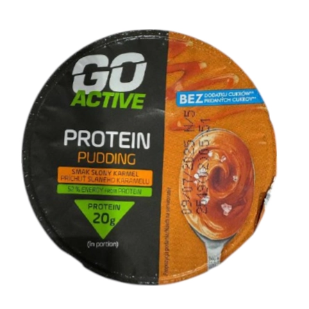 Пудинг Protein із смаком солена карамель GoActive 200г.