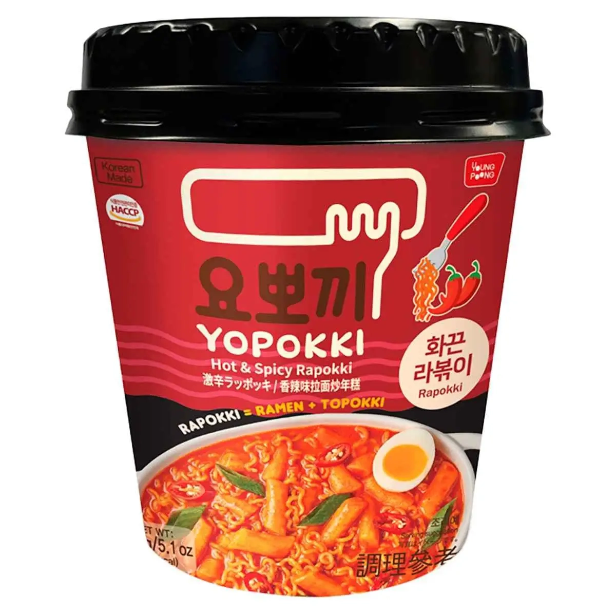 Рапоккі Hot & Spicy Yopokki 145 г.