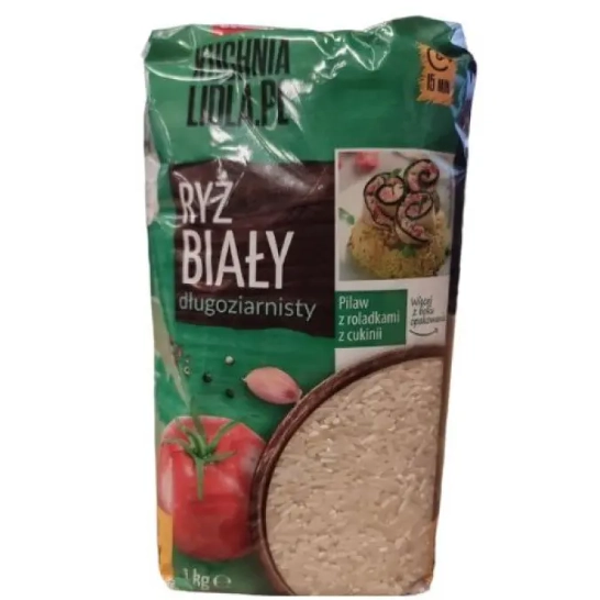 Рис білий довгозернистий Lidl Польща 1 кг.