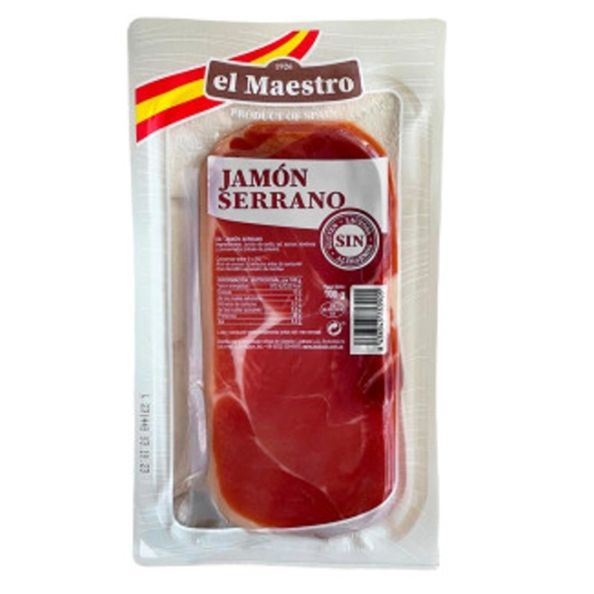 Хамон el Maestro JAMON Curado Locheando 100г.