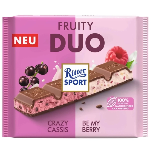 Шоколад Fruity Duo Ritter Sport 218г.