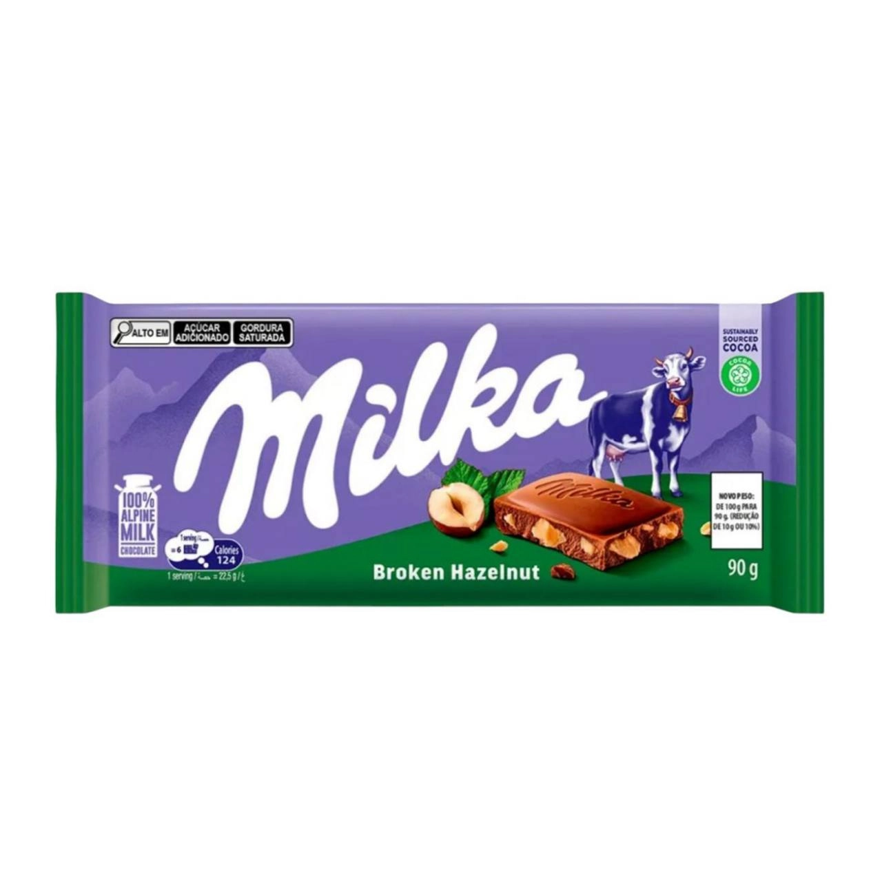Шоколад Milka Hazelnuts 90 г.