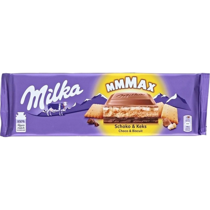 Шоколад Milka Schoko&Keks 300 г.