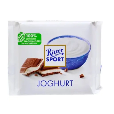 Шоколад Ritter Sport Joghurt 100г.