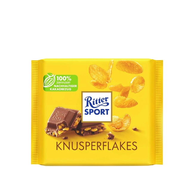 Шоколад Ritter Sport Knusperflakes 100г.