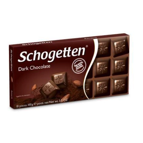 Шоколад Schogetten Dark 100 г.