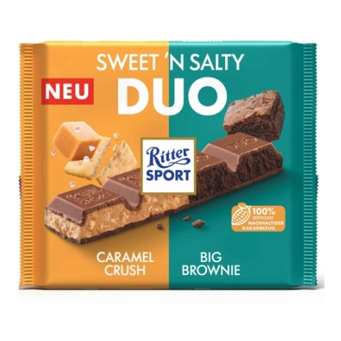 Шоколад Sweet and Salty Ritter Sport 218г.