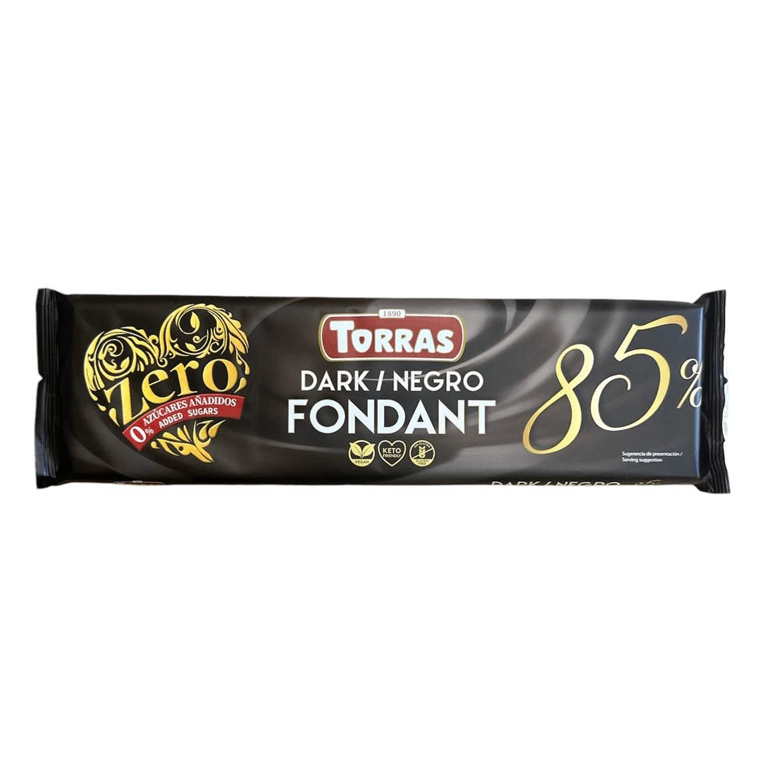Шоколад Torras чорний 85 % 300 г.