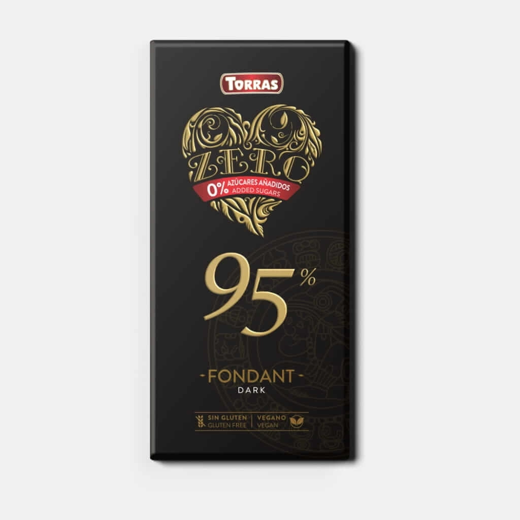Шоколад Torras чорний 95% 100 г.