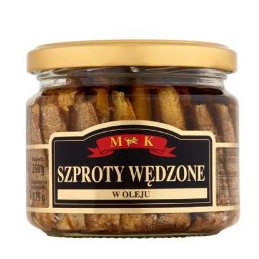 Шпроти M&K 250г.