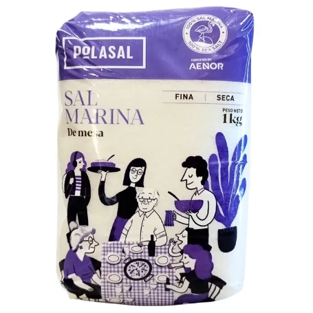 Сіль морська Polasal Sal marina 1 кг.