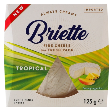 Сир Briette Tropical 125 г.