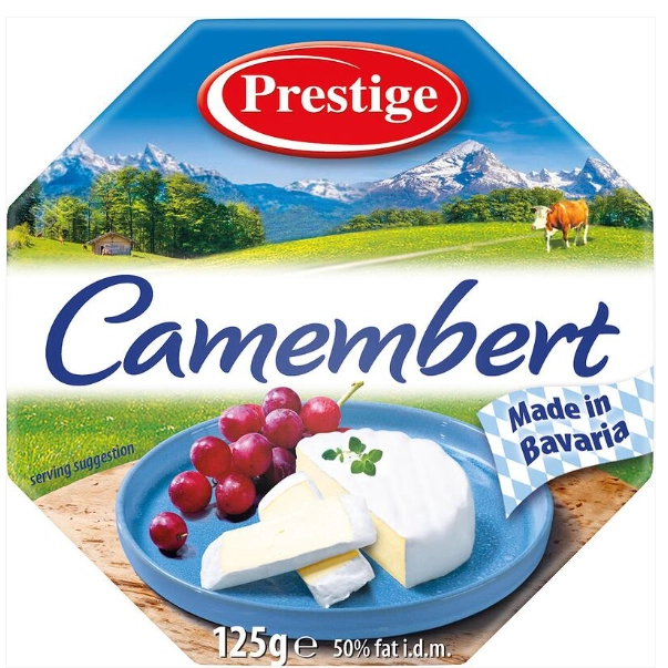 Сир Камамбер Prestige 125г.