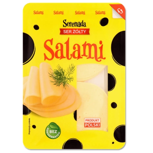 Сир нарізка Serenada Salami 135 г.