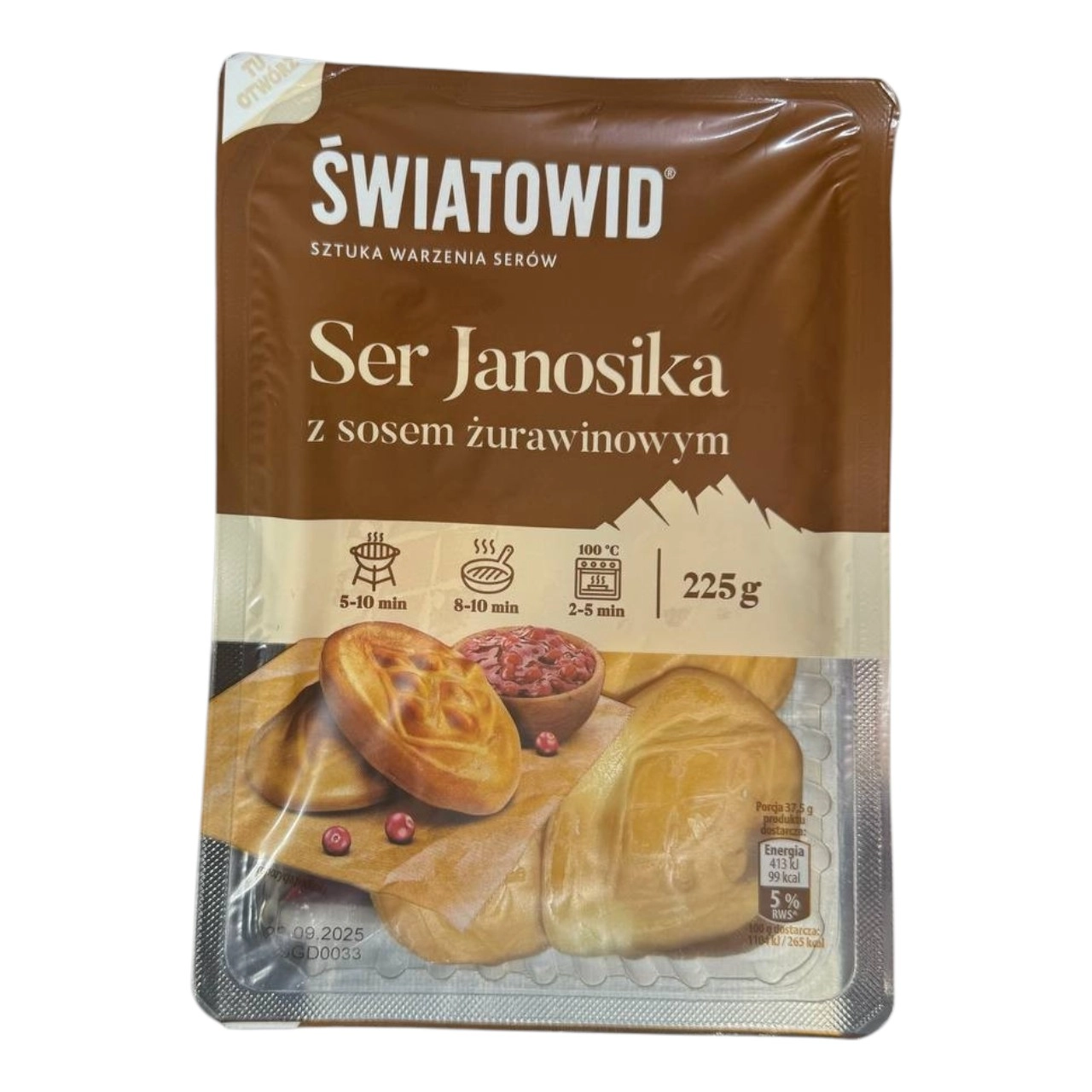 Сир з джемом Janosika 225 г.