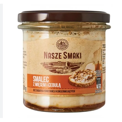 Смалець з м'ясом Nasze Smaki 250г.