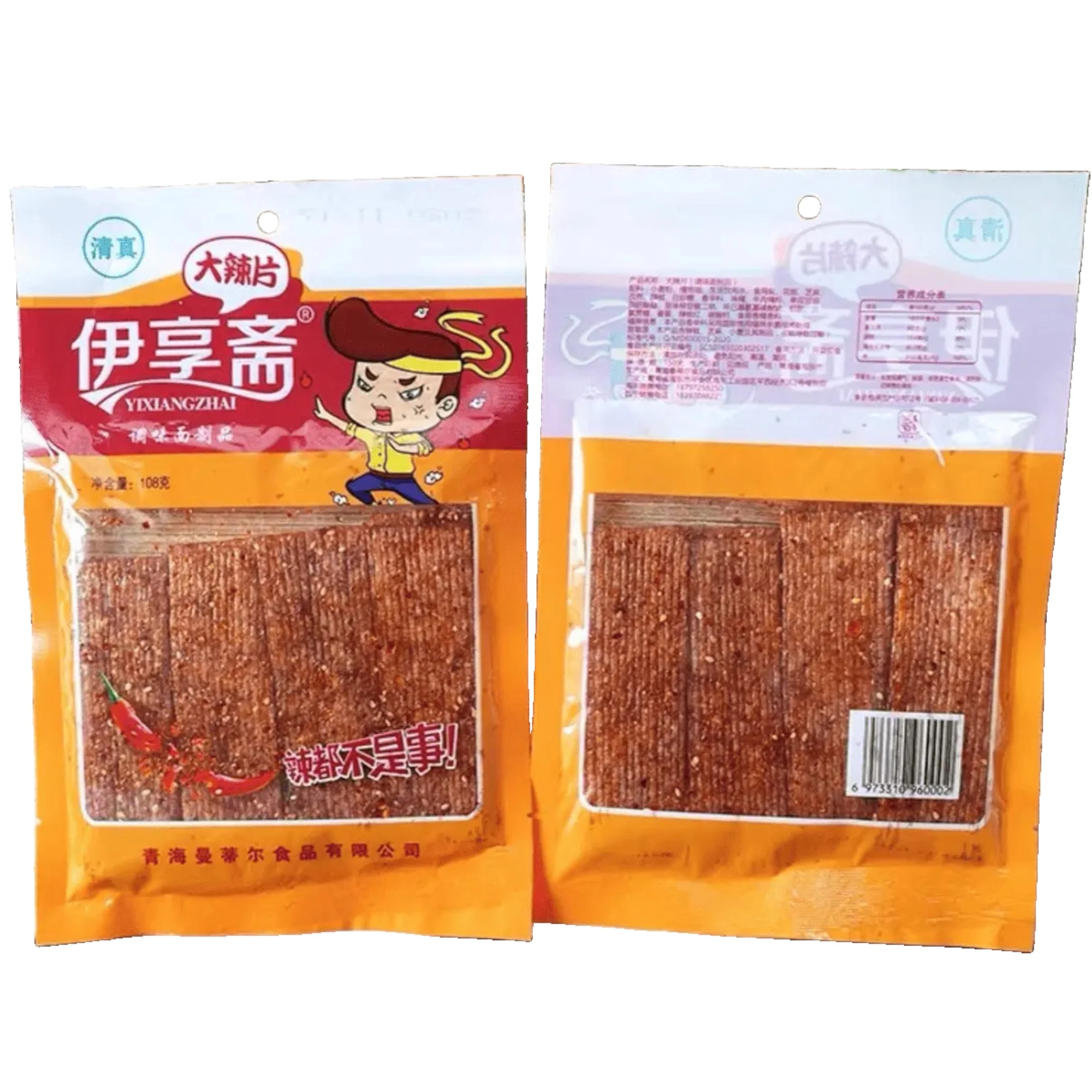 Снек Латяо Yixiangzhal Latiao Gluten Slice La Pian 100г