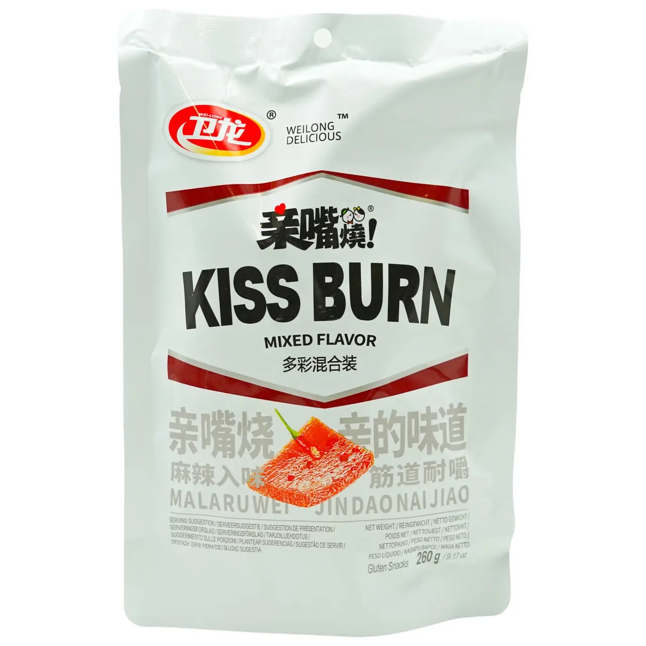 Снек Weilong Latiao Kiss Burn 260 г.