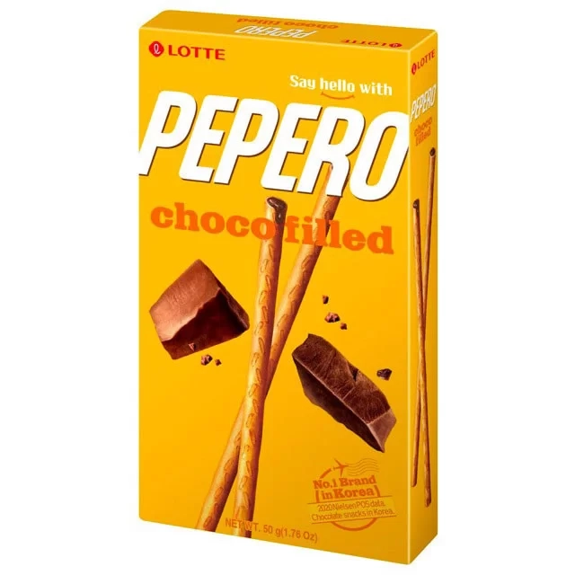 Соломка Lotte Pepero з шоколадною начинкою 32 г.