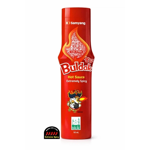 Соус Buldak 2x Spicy Hot Sauce Samyang 165 мл.