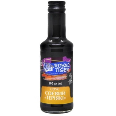 Соус соєвий теріякі Royal Tiger 200мл.