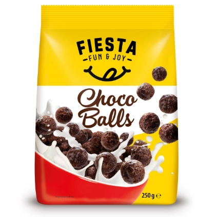 Сухий сніданок Choco Balls Fiesta 250г
