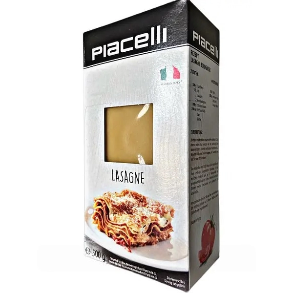 Тісто для лазаньї Piacelli 500г.