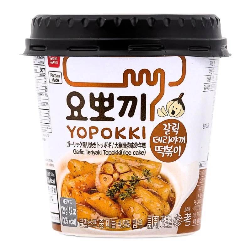 Токпоккі Garlic Teriyaki YOPOKKI 140 г.
