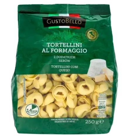 Тортеліні з сиром Gusto Bello 250г.