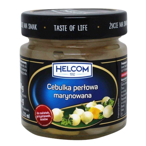 Цибуля маринована Helcom 150г.