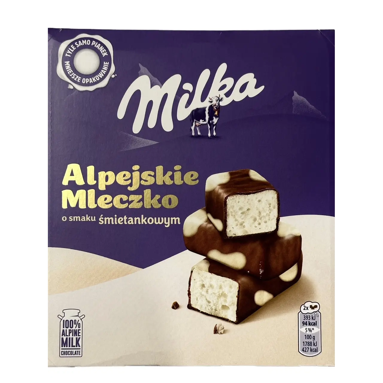 Цукерки Milka Cream Alpine Milk 330 г.