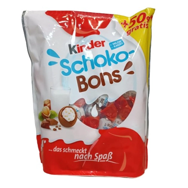 Цукерки Kinder Schoko bons 350г.