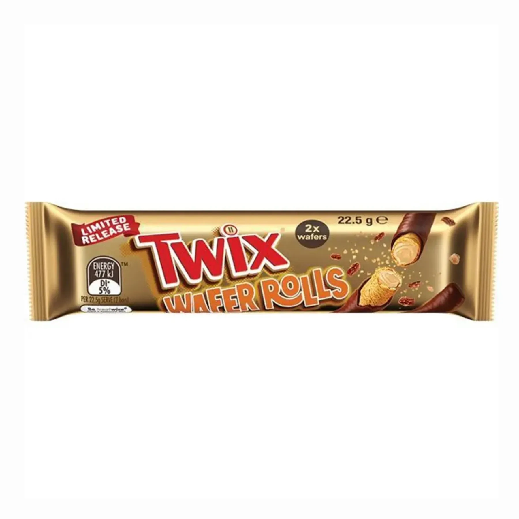 Цукерки Wafer Rolls Twix 22,5 г.